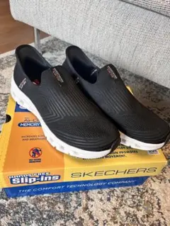SKECHERS Slip-Ins ブラック　25cm