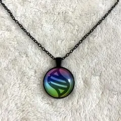 ポケモン　メガストーン　ペンダント　ネックレス　　ブラック