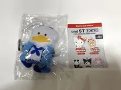 サンリオ and ST TOKYO 原宿 デザイン マスコットチャーム ペックル