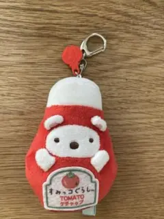 すみっこぐらし　しろくま　キーホルダー
