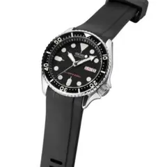 クラフターブルー　22mm ラバーベルト　美品　セイコー　SKX ボーイシリーズ
