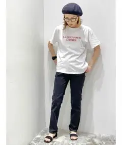 【AMERICAN HOLIC】ベーカーシガレットデニム ストレッチ パンツ S