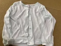 中古　ミントグリーン カーディガン 140cm