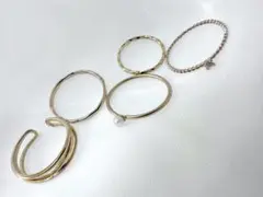 【美品】phoebe リング 指輪　5点セット