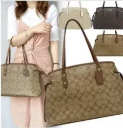美品 COACH コーチ トートバッグ