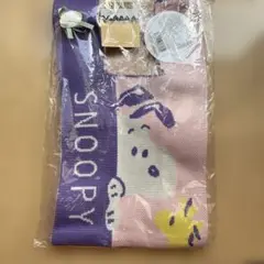スヌーピーニットトートバッグ　S