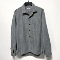 ショート丈 Atlast&co ワークシャンブレーシャツ ダブルステッチ WORK CHAMBRAY SHIRTS” MADE IN USA | ARCH TOKYO