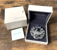GEORG JENSEN ジョージジェンセン クラシックブローチ 鳩 123