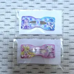 映画　キミとアイドルプリキュア 前売り 特典 リボンクリップ セット　非売品
