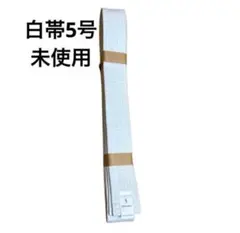 【送料無料・未使用品】 白帯5号　空手 柔道 格闘技