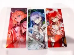 FGO 最終再臨展　編成画面風カード　水姫モルガン　プロテア　タマモキャット