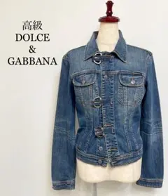 高級 DOLCEu0026GABBANA デザイナーズ デニム ジャケット アメカジ