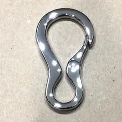おしゃれカラビナ シルバーカラー