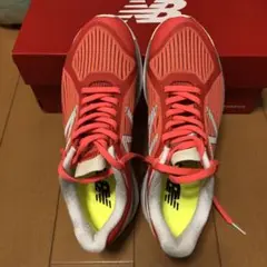 ニューバランス オレンジ 新品 23.5センチ