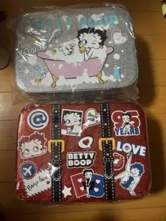 新品・未使用　Betty Boop ベティブープ　キラキラバニティバッグ　2種