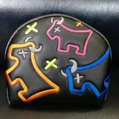 スコッティキャメロン マレットパターカバー ブラック マジックテープ開封式
