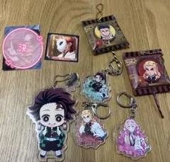 鬼滅の刃 アクリルキーホルダー等　 7個セット