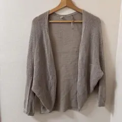 UNIQLO ベージュ カーディガン Lサイズ
