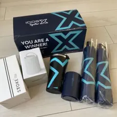 iQOS タンブラー/折り畳み傘×2/マルチライトの4点セット