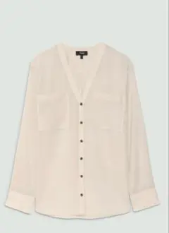 セオリーLightweight Wool Pocket Shirt