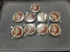 アイカツスターズ！ 缶バッジ イオン限定 早乙女あこ 9個セット