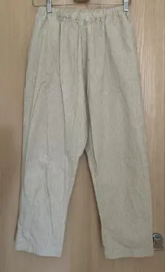 SM2 綿麻ストライプ パンツ