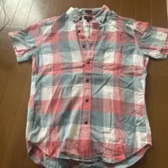 チェック柄 半袖シャツ