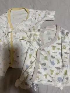 ベビー 短肌着 2枚セット 男女兼用