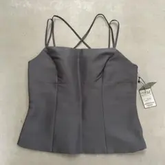 キャミソール　グレー色