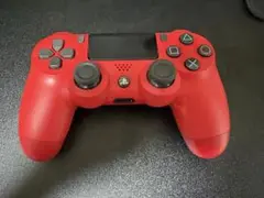 ps4コントローラー dual shock 純正品 マグマレッド