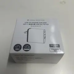 【未開封SB公式品】USB PD-PPS GaN 65W 3ポート 急速充電