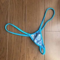 青ラメ Tバックビキニ
