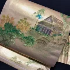 12-36 美品!高級 九寸名古屋帯 人気帯