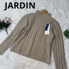 JARDIN ジャルダン　ニット　セーター　カシミヤ100% ベージュ　Lサイズ