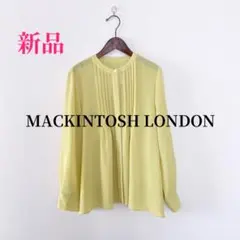新品　マッキントッシュ　3万円　ポリエステルジョーゼットブラウス