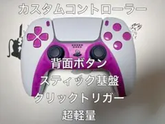 PS5 カスタムコントローラー PAD 背面 ボタン追加