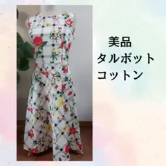 タルボット　コットン花柄ワンピース　4