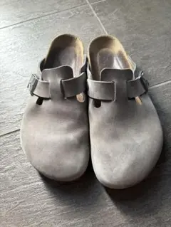 BIRKENSTOCK Boston 42 グレー サンダル