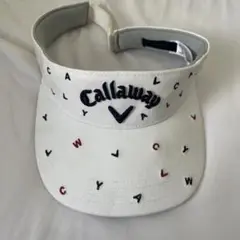 Callaway ホワイト バイザー