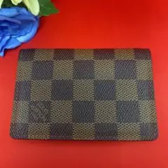 【美品】ルイヴィトン ダミエ 名刺入れ カードケース