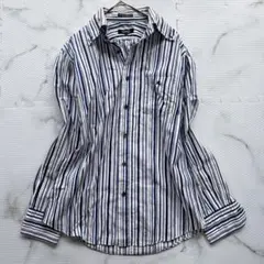 ✨美品✨ バーバリーブラックレーベル 長袖シャツ　ホースロゴM