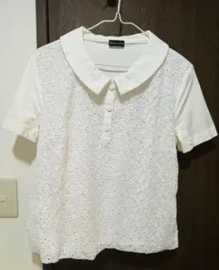 レナランゲ　半袖　レース　シャツ