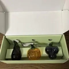 訳あり　イッタラiittala ガラスオーナメントセット ベジタブル 北欧