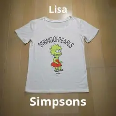 お値下げ中❗古着、ヴィンテージ　Simpsons プリントT　シンプソンズ　リサ