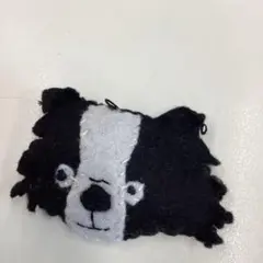 ハンドメイドボーダーコリーフェルトマスコット　ハンドメイド