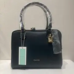 新品未使用　TOCCA カーフレザー ハンドバッグ　ブラック