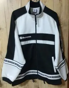 Champion ジャージ Mサイズ ブラック/ホワイト