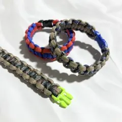 パラコード　ブレスレット　メンズ　①