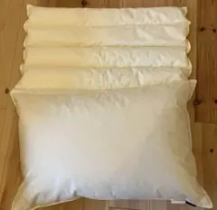 【美品】丸八真綿　折り重ね枕　至福の眠り　専用カバー付