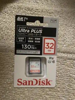 SanDisk Ultra PLUS 32GB SDHCカード
